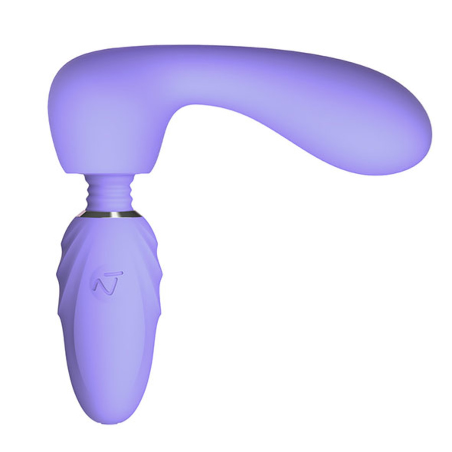 Nomi Tang - Compacte Pocket Wand Massager met Opzetstukken Vrouwen Speeltjes