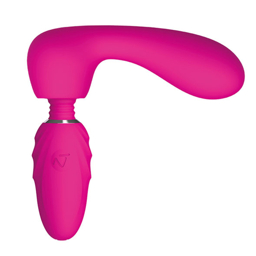 Nomi Tang - Compacte Pocket Wand Massager met Opzetstukken Vrouwen Speeltjes