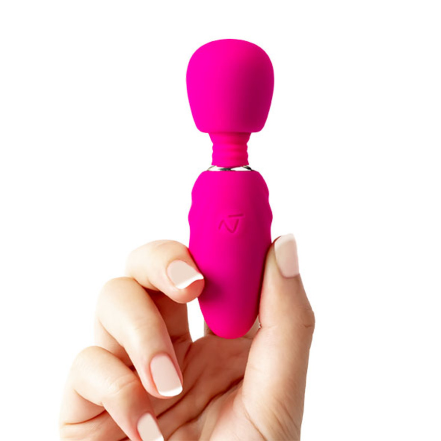 Nomi Tang - Compacte Pocket Wand Massager met Opzetstukken Vrouwen Speeltjes