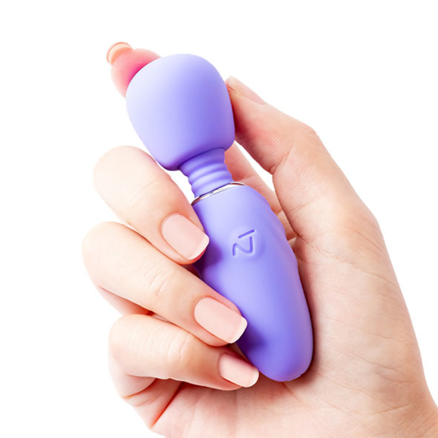 Nomi Tang - Compacte Pocket Wand Massager met Opzetstukken Vrouwen Speeltjes