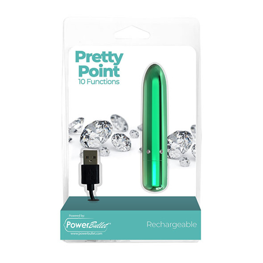 PowerBullet - Pretty Point Vibrator met 10 Vibratie Standen Vrouwen Speeltjes