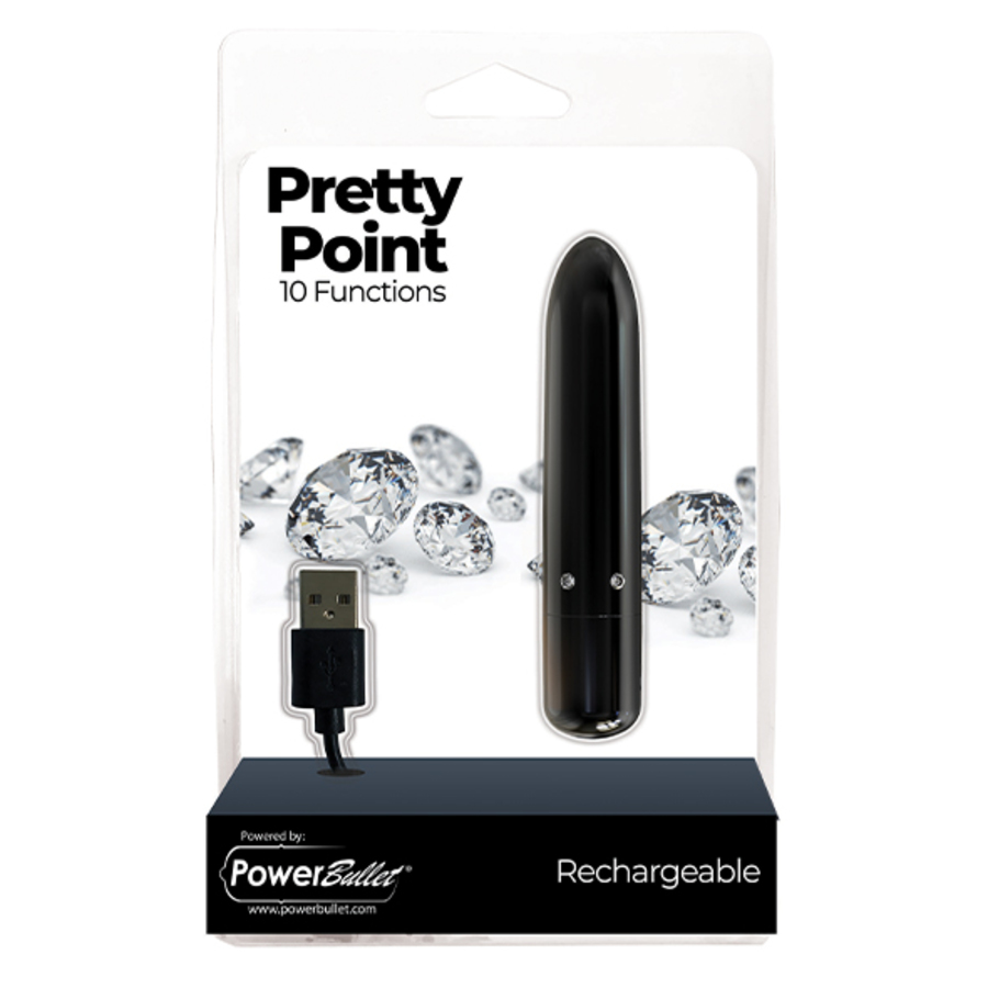 PowerBullet - Pretty Point Vibrator met 10 Vibratie Standen Vrouwen Speeltjes