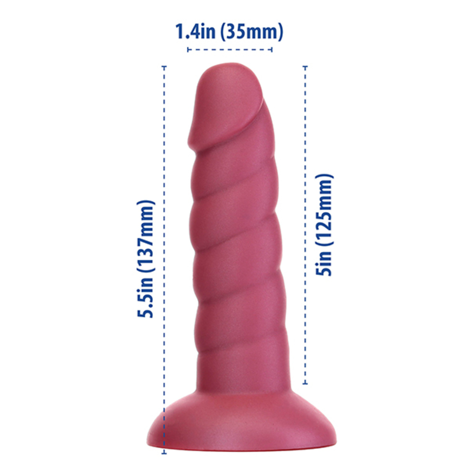 Addiction - Fantasy Addiction Dildo with Suction Cup 14 cm Unicorn Pink Toys for Her