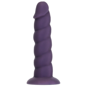 Addiction - Fantasy Addiction Dildo with Suction Cup 18 cm Unicorn Purple Toys for Her