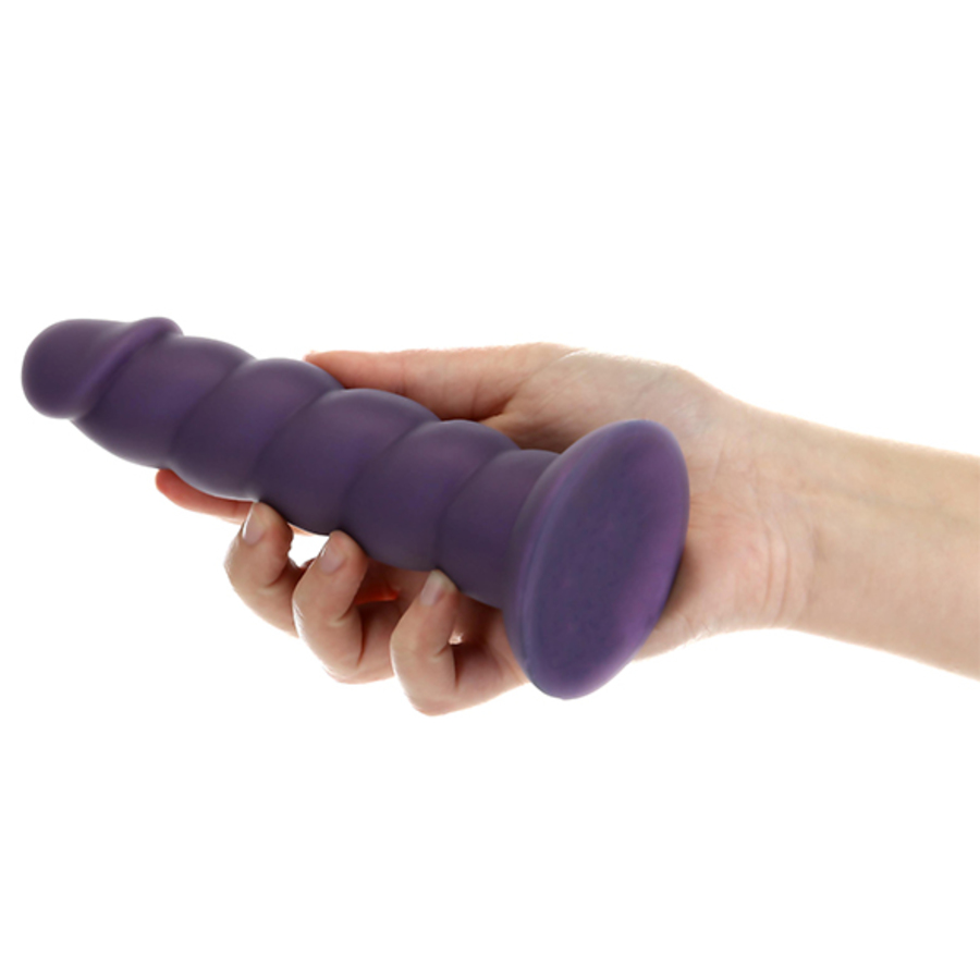 Addiction - Fantasy Addiction Dildo met Zuignap 18 cm Unicorn Paars Vrouwen Speeltjes