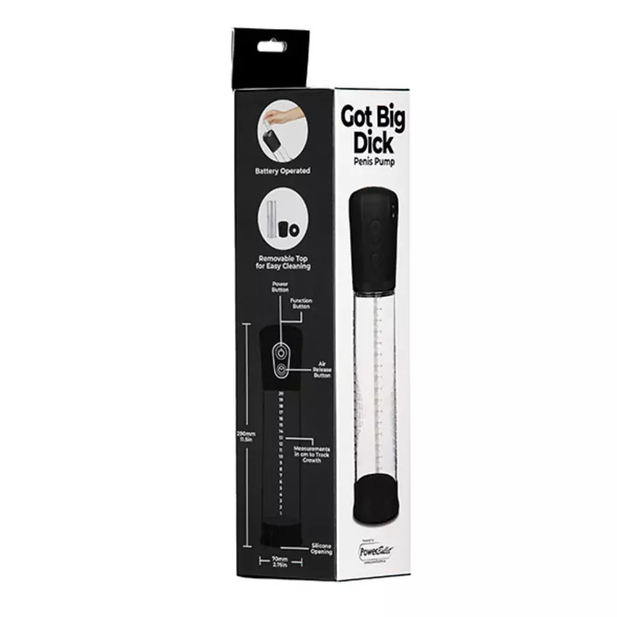 PowerBullet - Got Big Dick Automatische Penis Pomp Voor Beginners Mannen Speeltjes