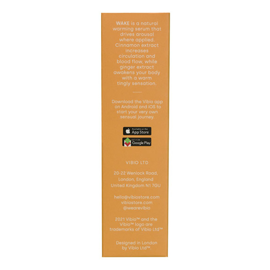 Vibio - Wake Stimulating Gel With Cinnamon & Ginger 30 ml Accessoires