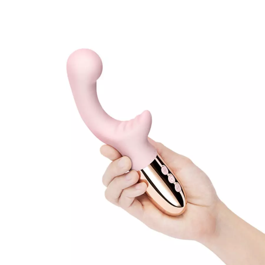 Le Wand - XO G-Spot and Clitoris Vibrator Rose Gold Toys for Her