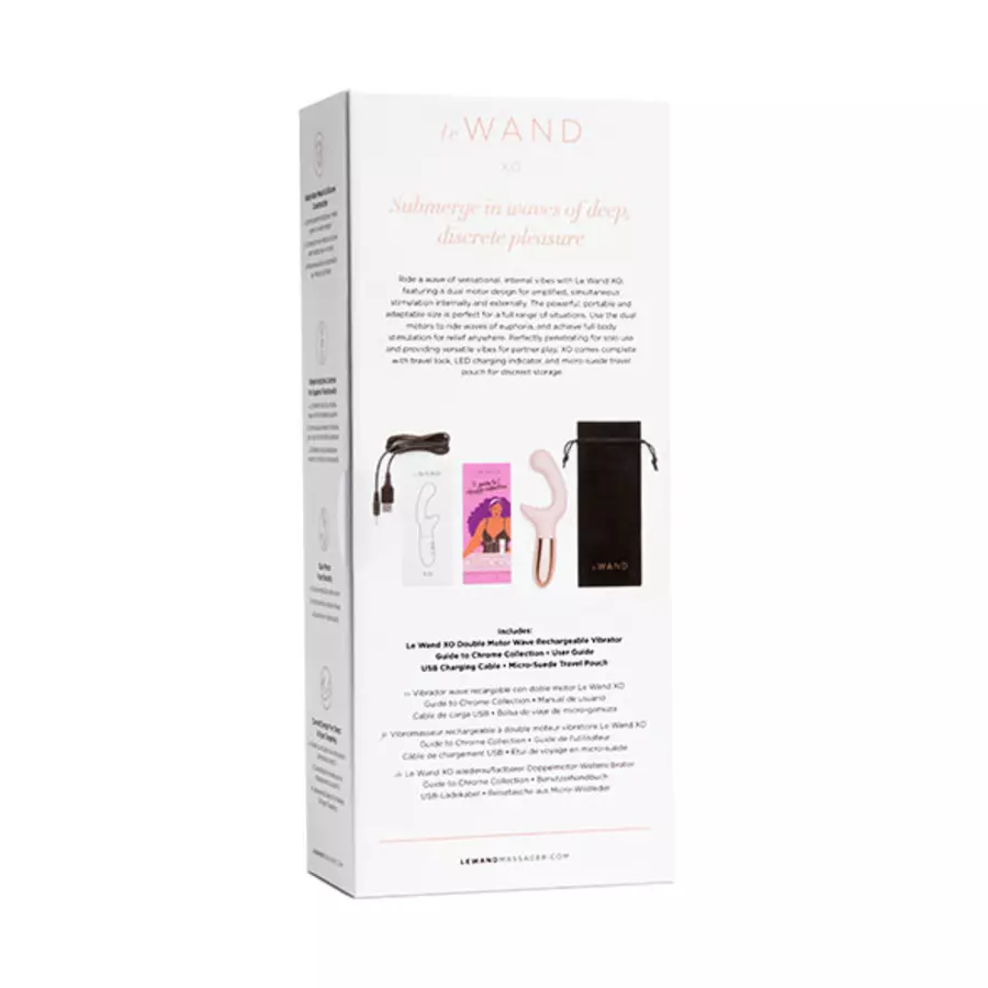 Le Wand - XO G-Spot and Clitoris Vibrator Rose Gold Toys for Her