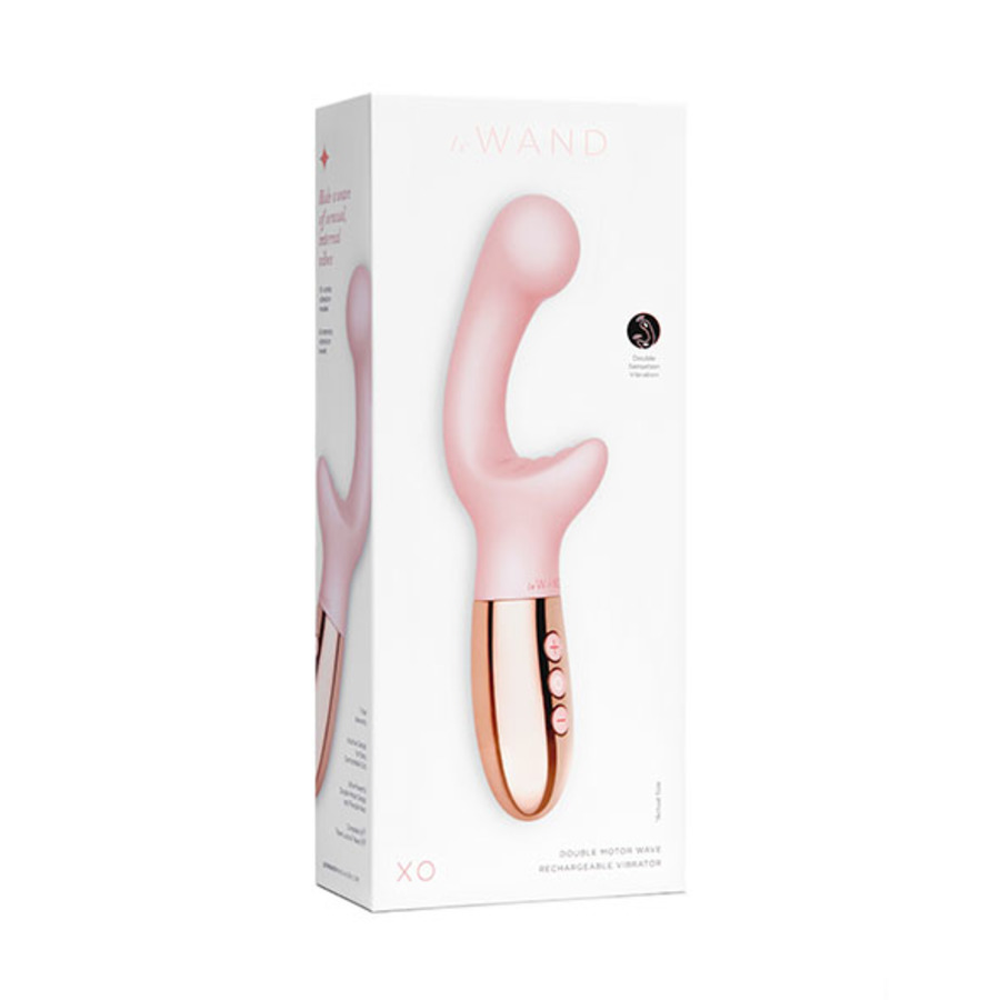 Le Wand - XO G-Spot en Clitoris Vibrator Rose Gold Vrouwen Speeltjes