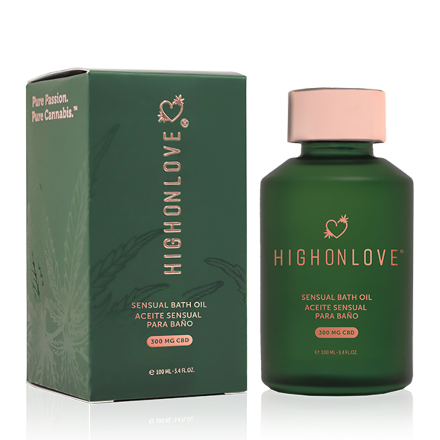 HighOnLove - Wellness Collection CBD Sensual Bath & Body Oil Accessoires