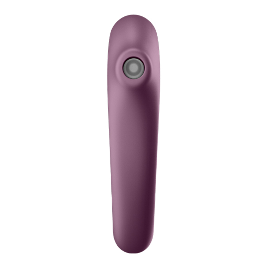 Satisfyer - Dual Kiss Insertable Air Pulse Dubbelzijdige Vibrator Vrouwen Speeltjes