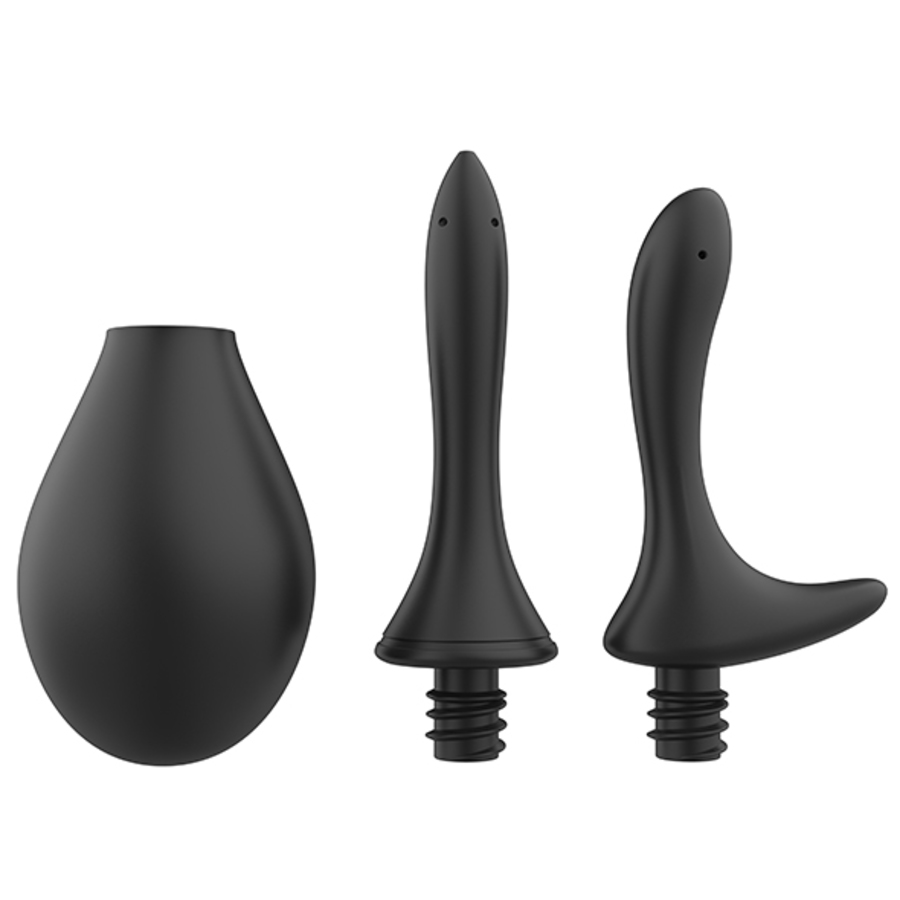 Nexus - Douche Set Anal Douche 260 ml Met Twee Opzetstukken Anale Speeltjes