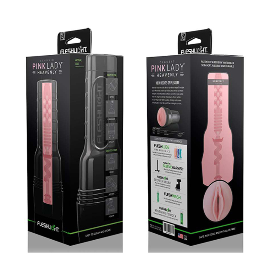 Fleshlight - Pink Lady Collection Heavenly Masturbator Mannen Speeltjes