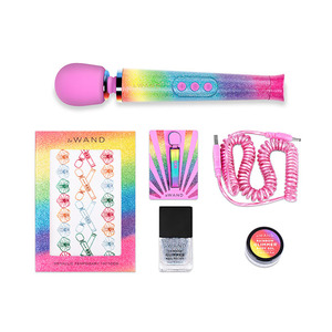 Le Wand - Rainbow Ombre Petite Wand Massager Toys for Her