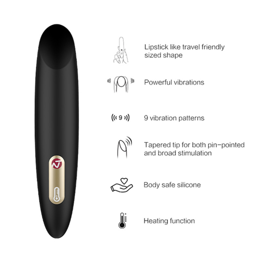 Nomi Tang - Samba Heating To-Go Compacte Bullet Vibrator Vrouwen Speeltjes