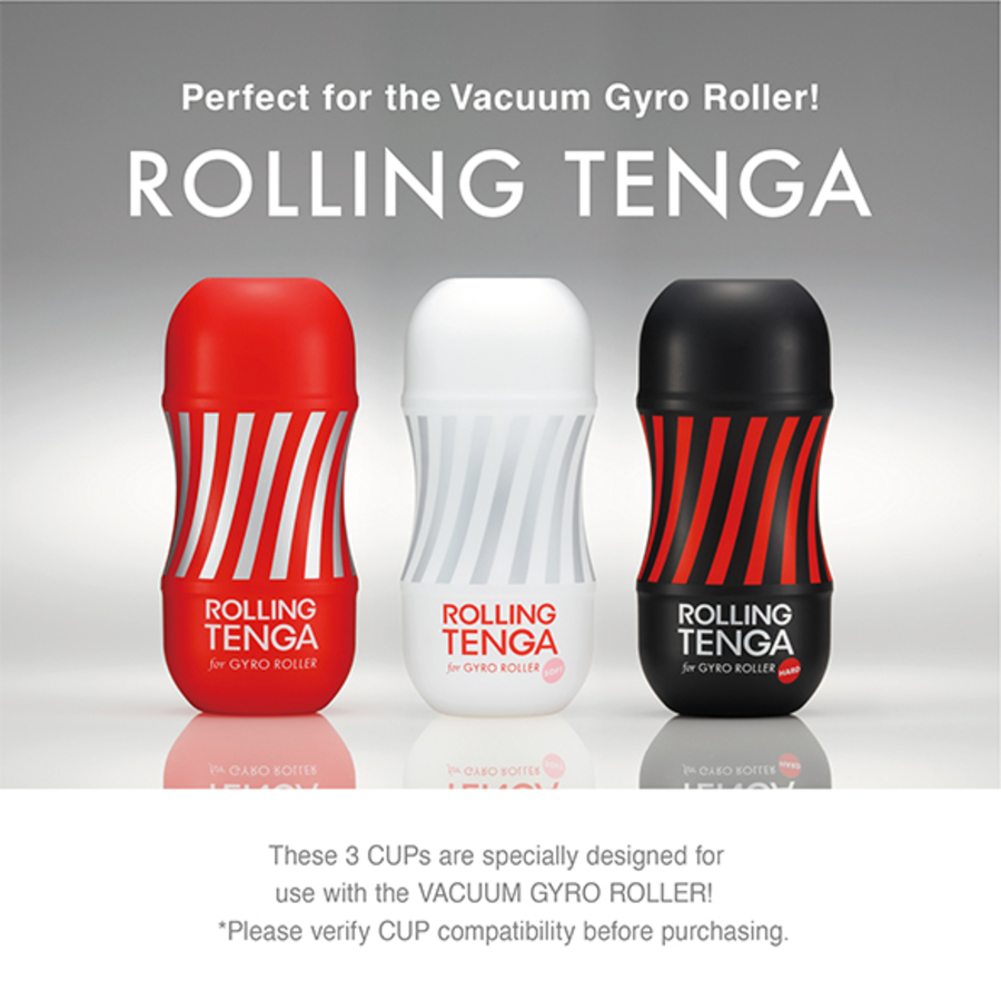 Tenga - Vacuum Gyro Roller Automatische Masturbator Set Mannen Speeltjes