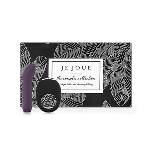 Je Joue - Couples Collection G-Spot Vibrator + Vibrerende Cockring Vrouwen Speeltjes