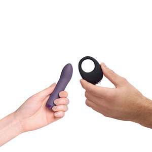 Je Joue - Couples Collection G-Spot Vibrator + Vibrerende Cockring Vrouwen Speeltjes