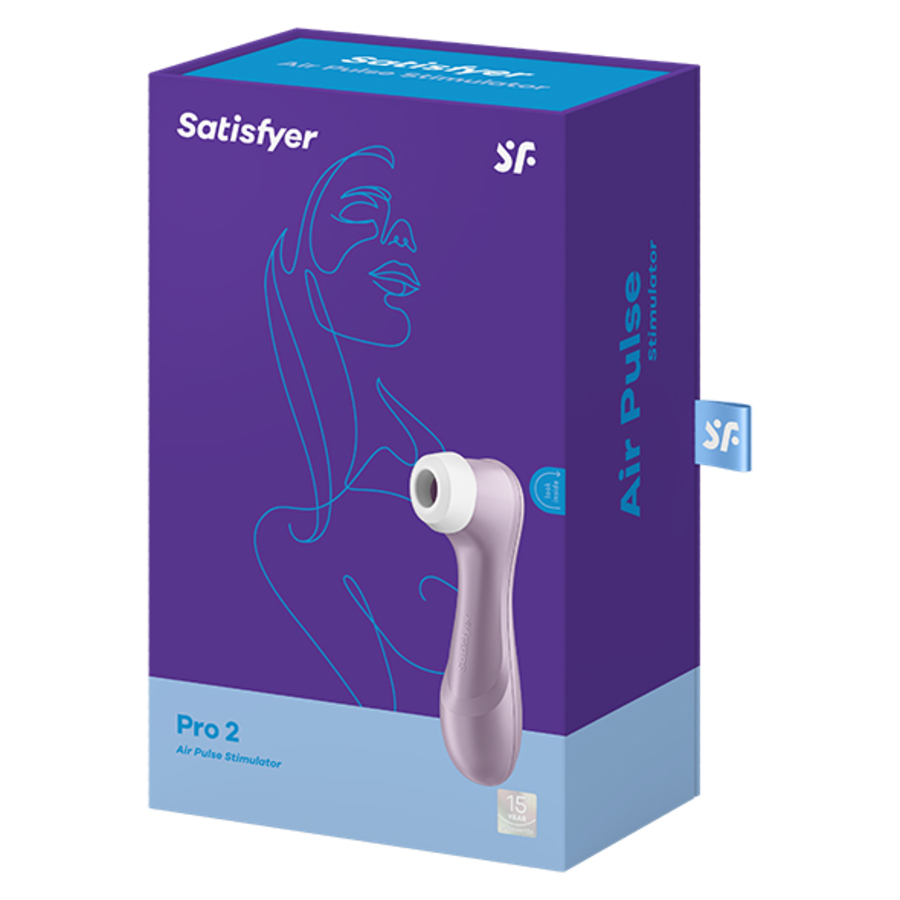 Satisfyer - Pro 2 Luchtdruk Clitoris Stimulator Waterproof Vrouwen Speeltjes