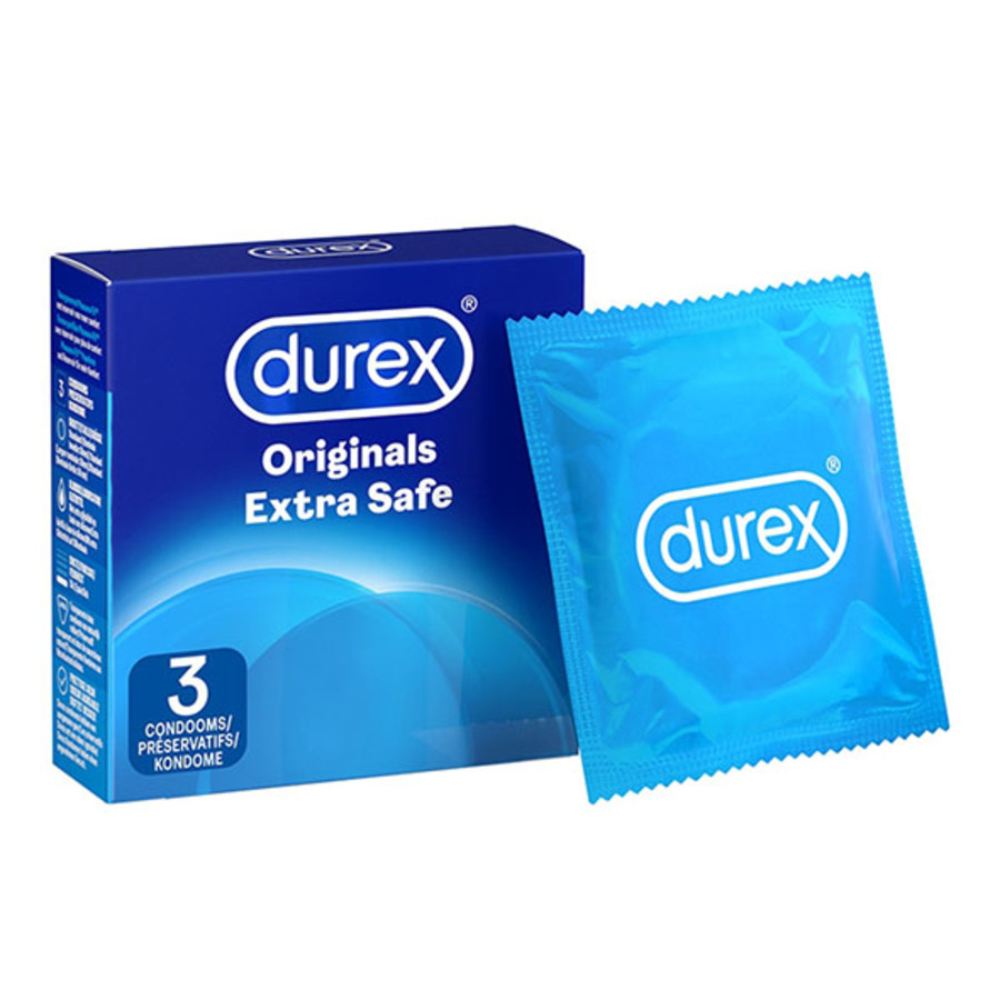 Durex - Originals Extra Safe Condoms 3 st. Accessoires