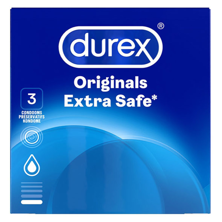 Durex - Originals Extra Safe Condoms 3 st. Accessoires