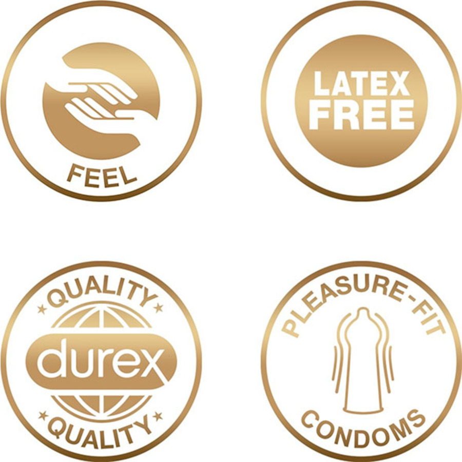 Durex - Nude Latex-Free Condoms 20 pcs Accessoires
