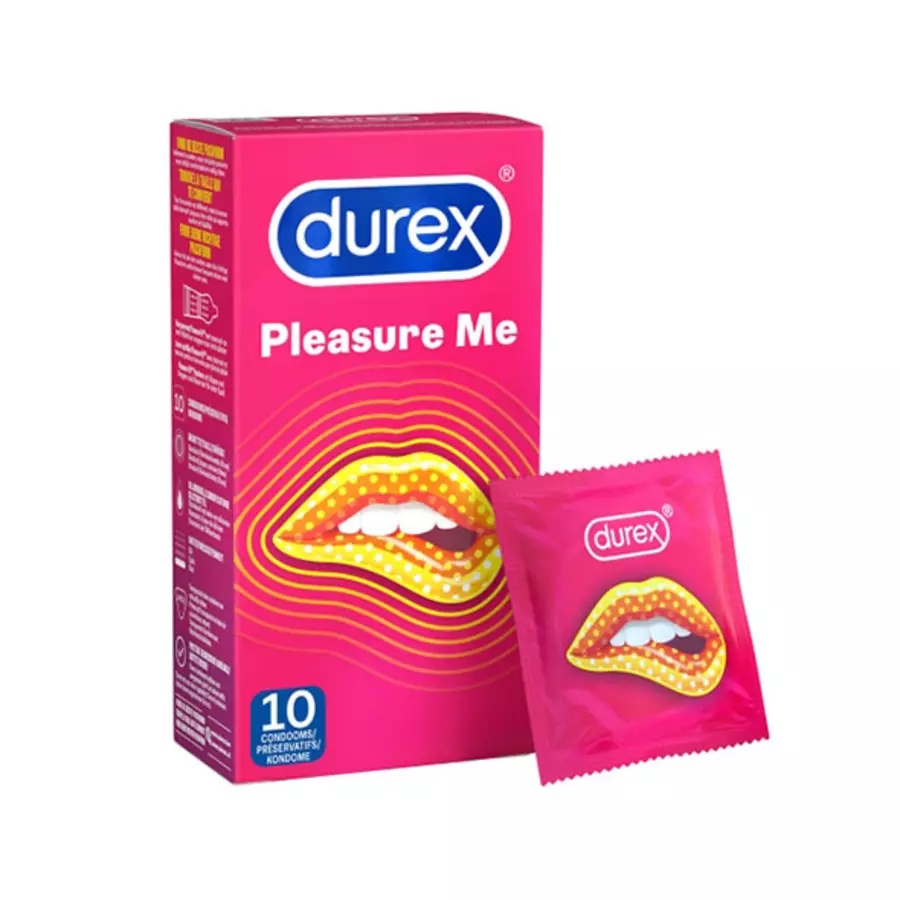 Durex - Pleasure Me Ribbed And Dotted Condoms 10 st. Accessoires