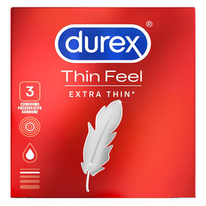 Durex - Thin Feel Condooms Extra Dun 3 st. Accessoires