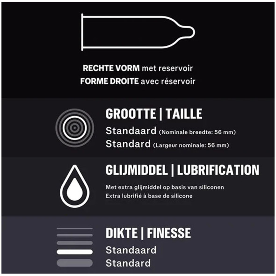 Durex - Perfect Gliss Condooms Met Extra Glijmiddel 10 st. Accessoires