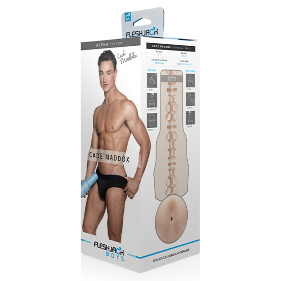 Fleshlight - Fleshjack Boys Cade Maddox Alpha Mannen Speeltjes