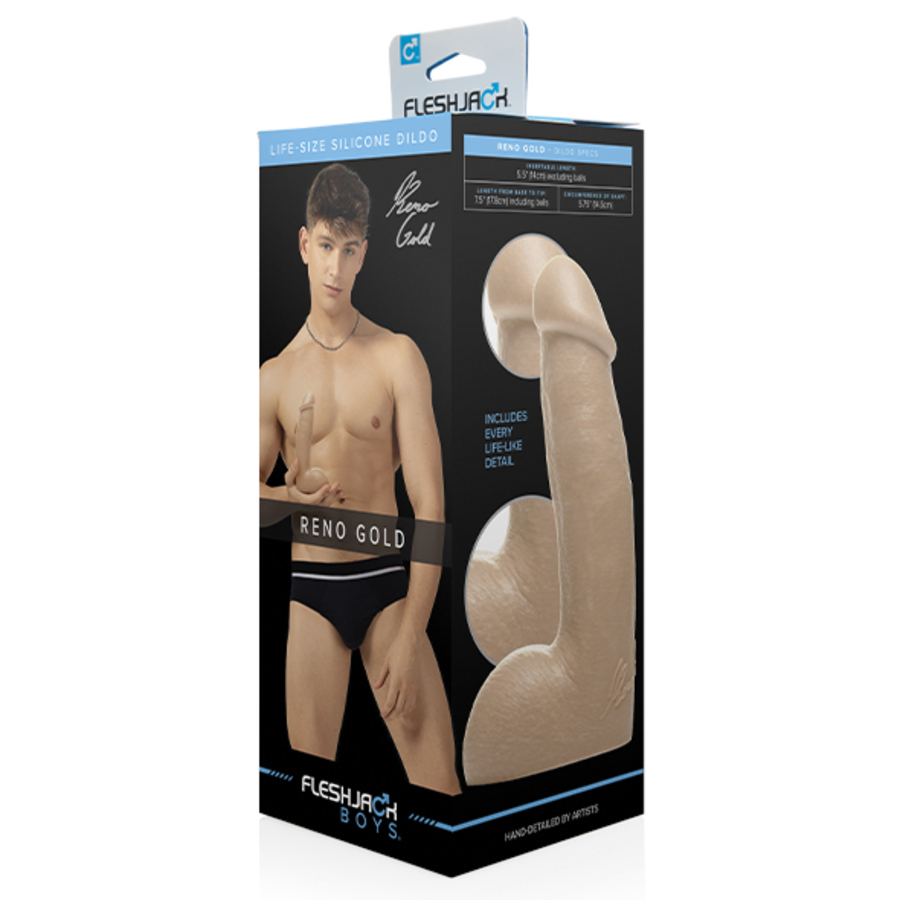 Fleshlight - Fleshjack Boys Reno Gold Dildo Vrouwen Speeltjes