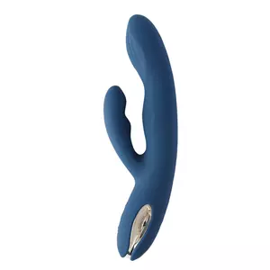 Svakom - Svakom - Aylin Powerful Pulsating Dual-Headed Vibrator Dark Blue Toys for Her