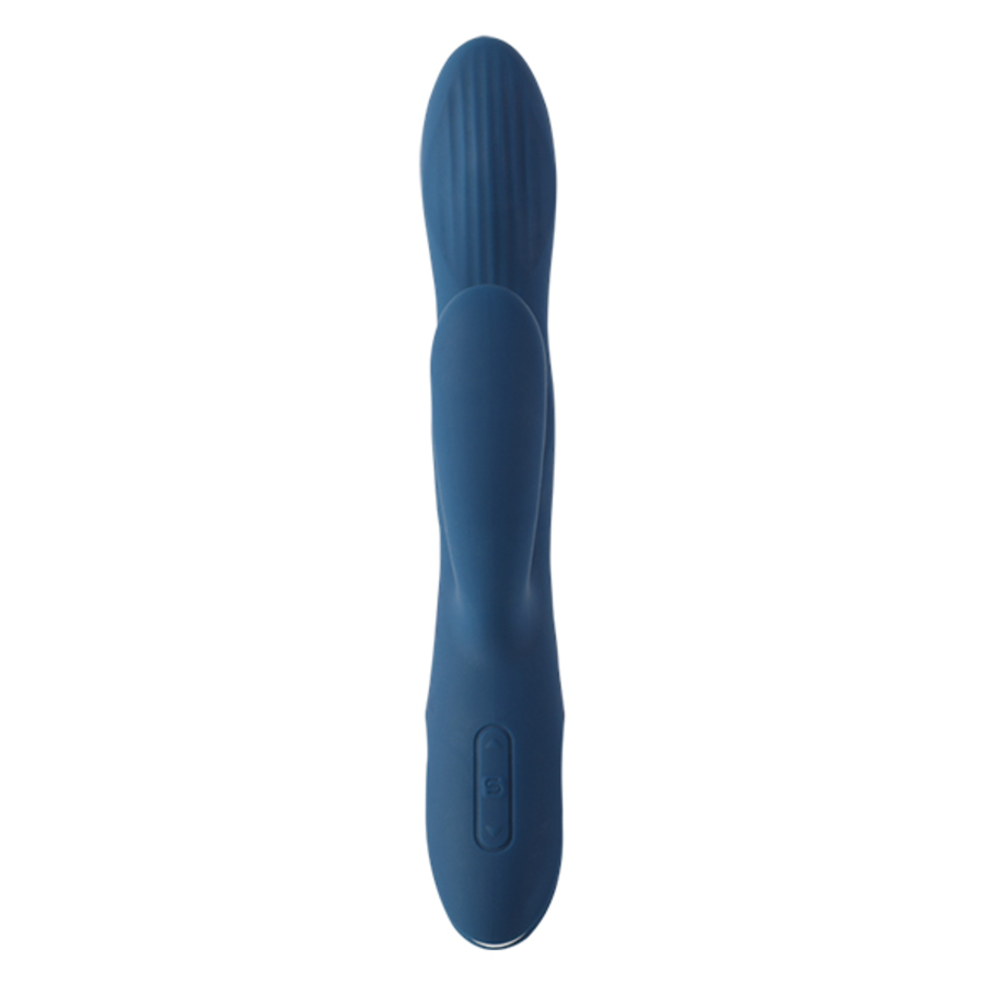 Svakom - Svakom - Aylin Powerful Pulsating Dual-Headed Vibrator Donkerblauw Vrouwen Speeltjes