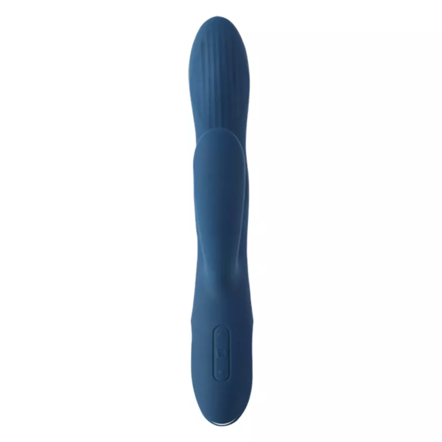 Svakom - Svakom - Aylin Powerful Pulsating Dual-Headed Vibrator Donkerblauw Vrouwen Speeltjes