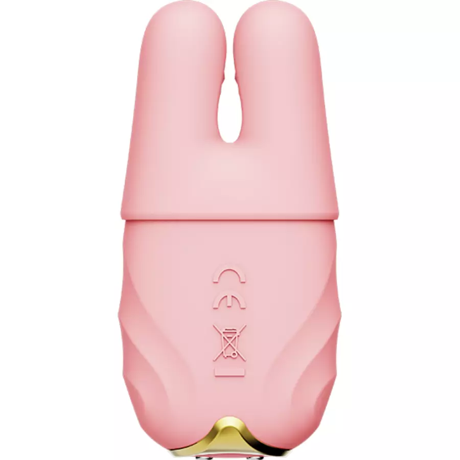 Zalo - Zalo - Nave Wireless Vibrating Nipple Clamps Obsidian Black S&M
