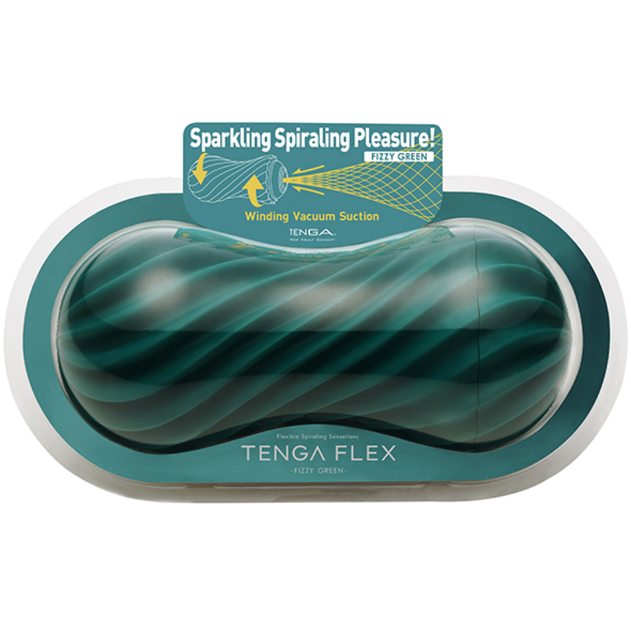 Tenga - Tenga - Flex II Fizzy Green Male Sextoys