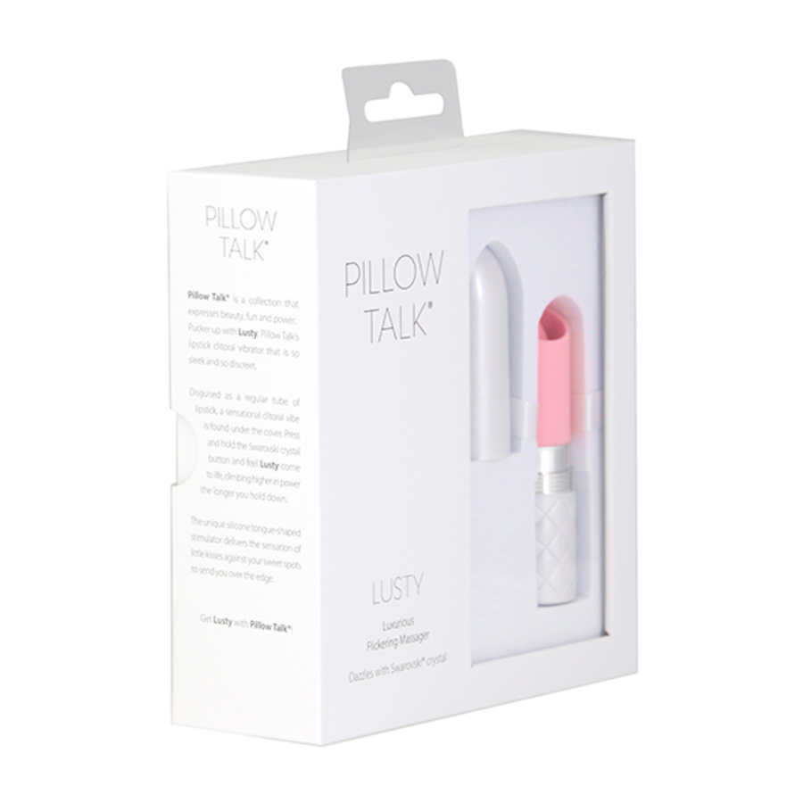 Pillow Talk - Lusty Luxe Flikkerende Clitoris Massager