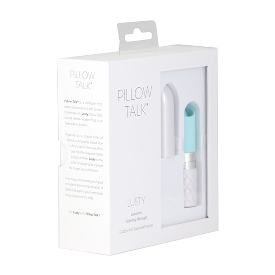 Pillow Talk - Lusty Luxe Flikkerende Clitoris Massager