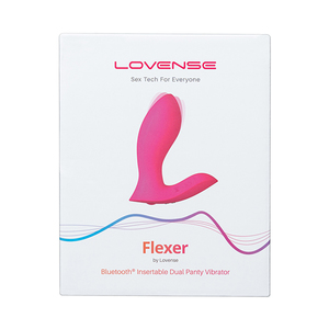 Lovense - Flexer Insertable Dual Panty Vibrator Toys for Her