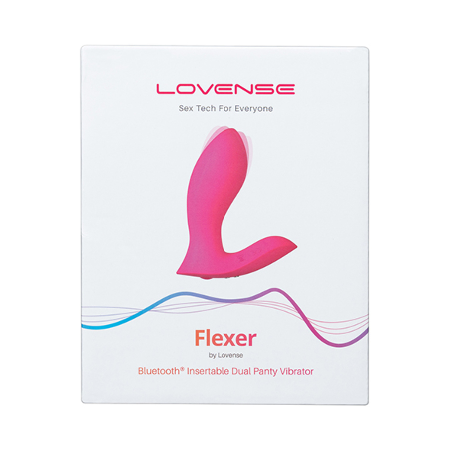 Lovense - Flexer Insertable Dual Panty Vibrator Toys for Her