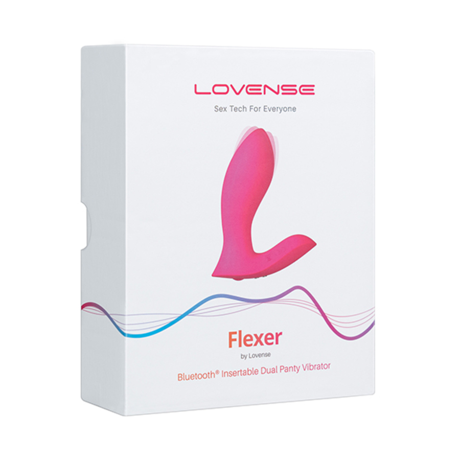 Lovense - Flexer Insertable Dual Panty Vibrator Toys for Her