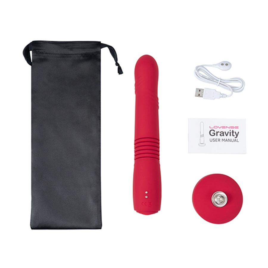 Lovense - Gravity Thrusting App Controlled Dildo Toys for Her