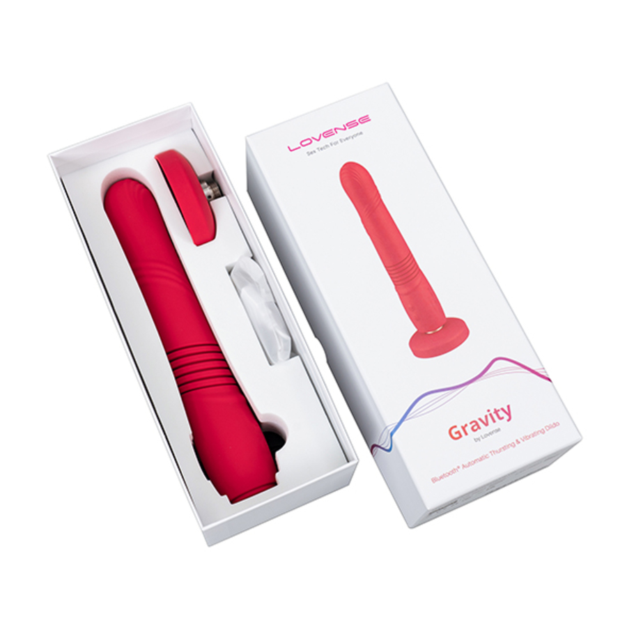 Lovense - Gravity Thrusting App Controlled Dildo Toys for Her