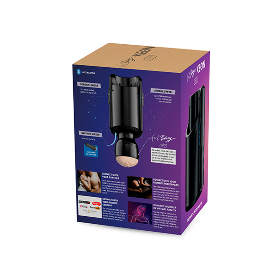 Kiiroo - Keon Combo Set Feel Britney Amber Male Sextoys