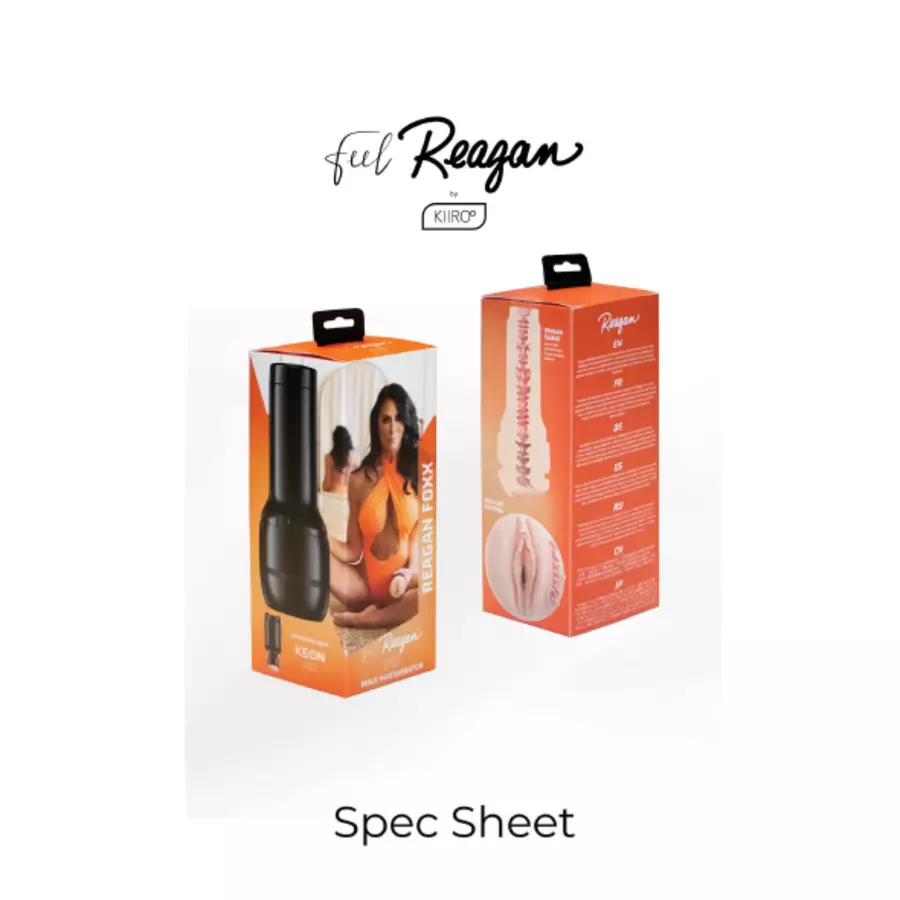 Kiiroo - Stars Collection Strokers Feel Reagan Fox Male Sextoys