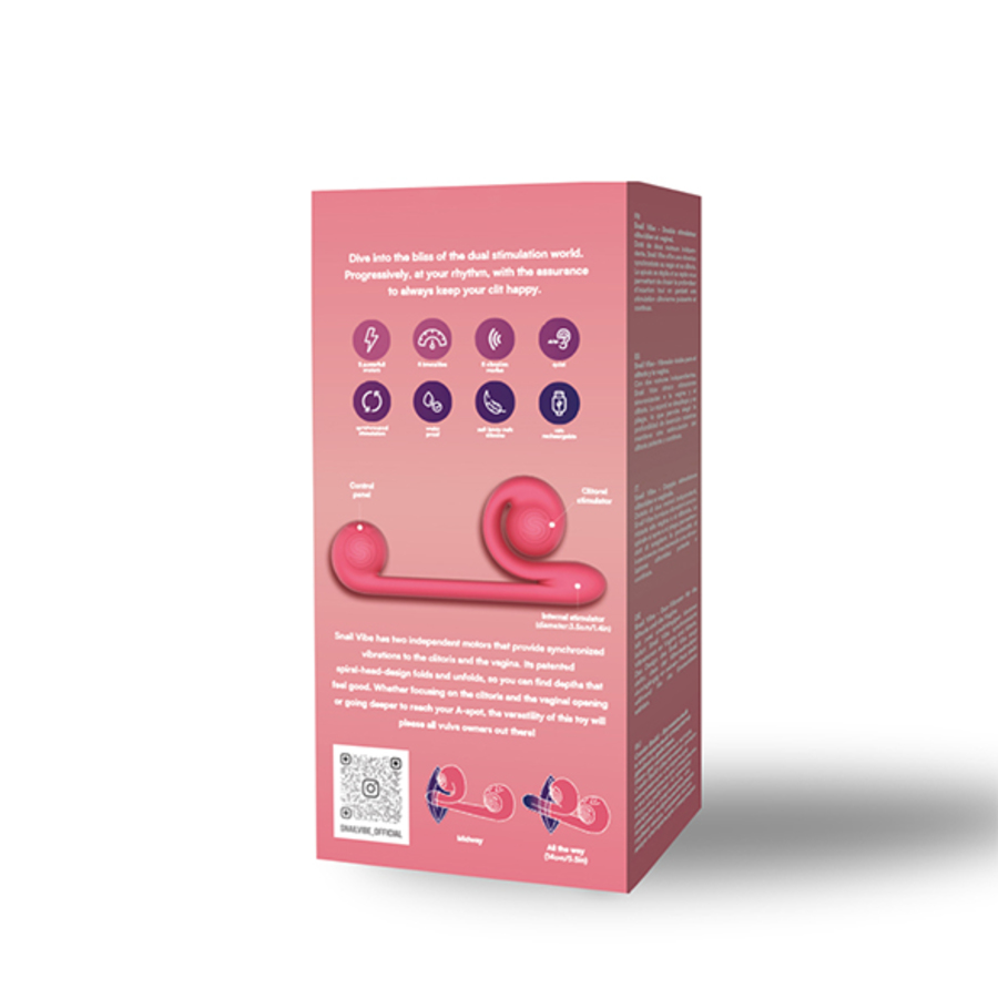 The Snail Vibe - Buigzame Multi Functionele Vibrator Vrouwen Speeltjes