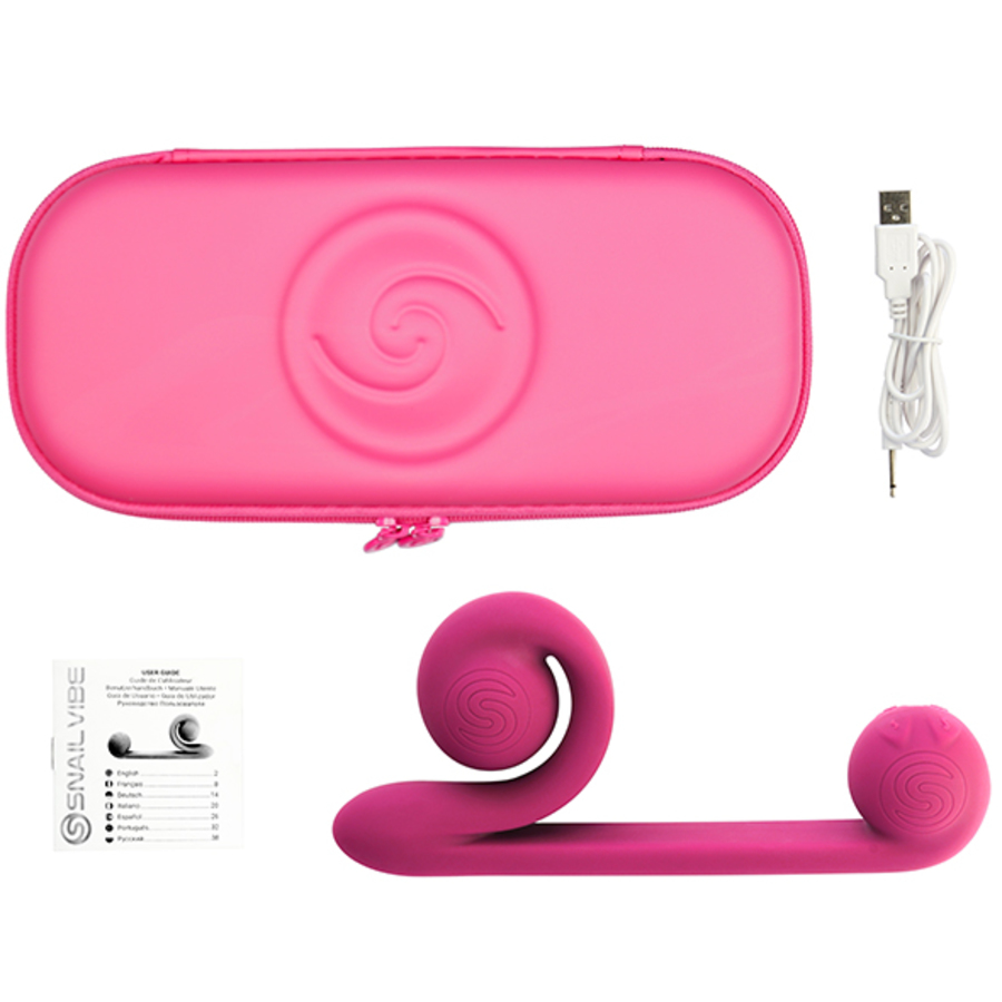 The Snail Vibe - Buigzame Multi Functionele Vibrator Vrouwen Speeltjes