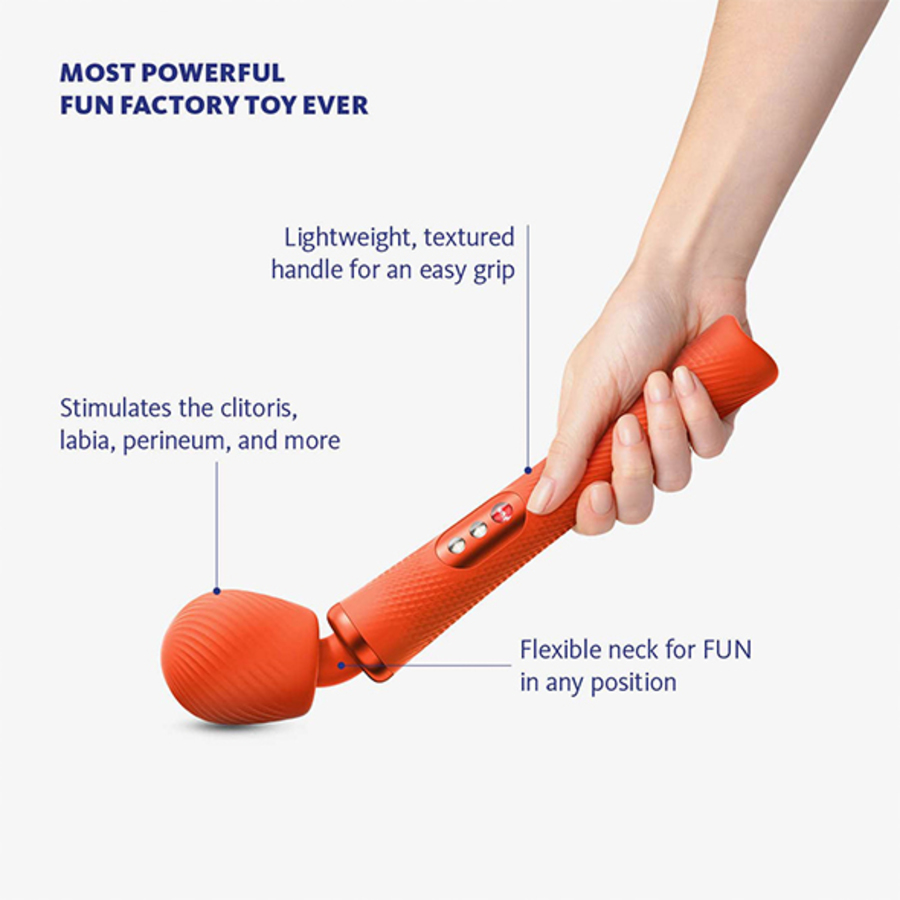 Fun Factory - Vim Weighted Rumble Wand Massager Vrouwen Speeltjes