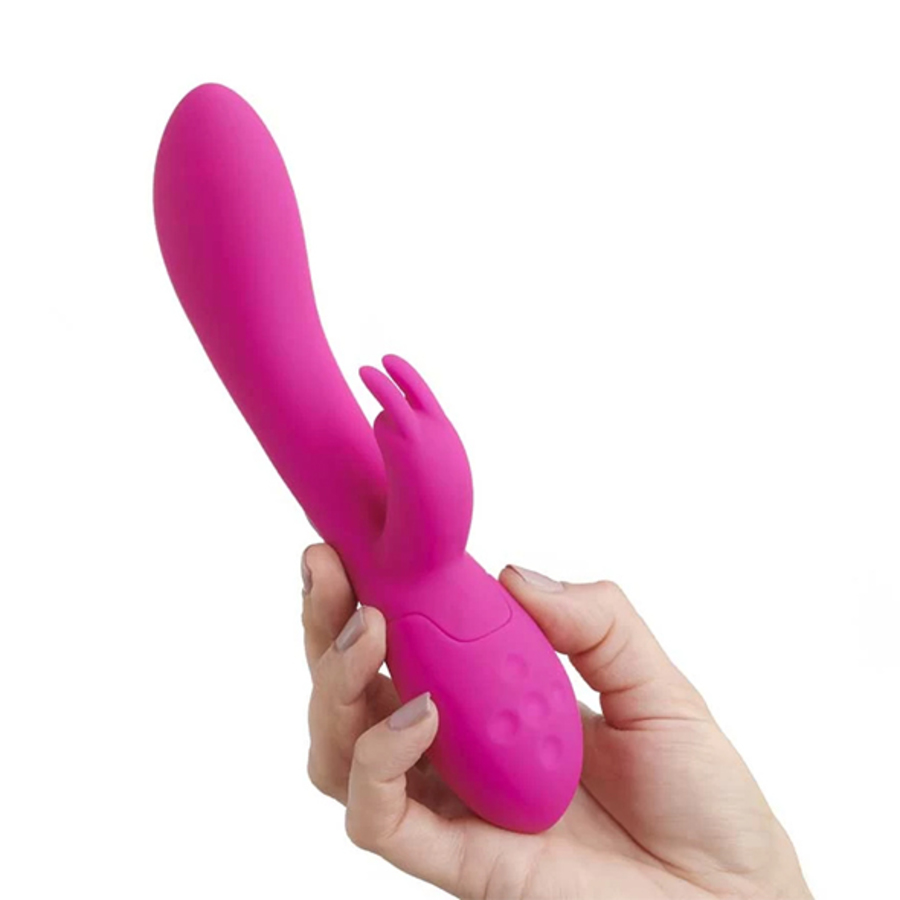 So Divine - Kiss Kiss Oplaadbare Rabbit Vibrator  Vrouwen Speeltjes